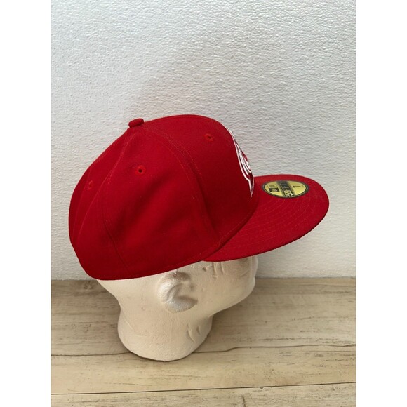 New Era NHL Colorado Avalanche Red Baseball Cap 59Fifty Size: 7 - Picture 4 of 11